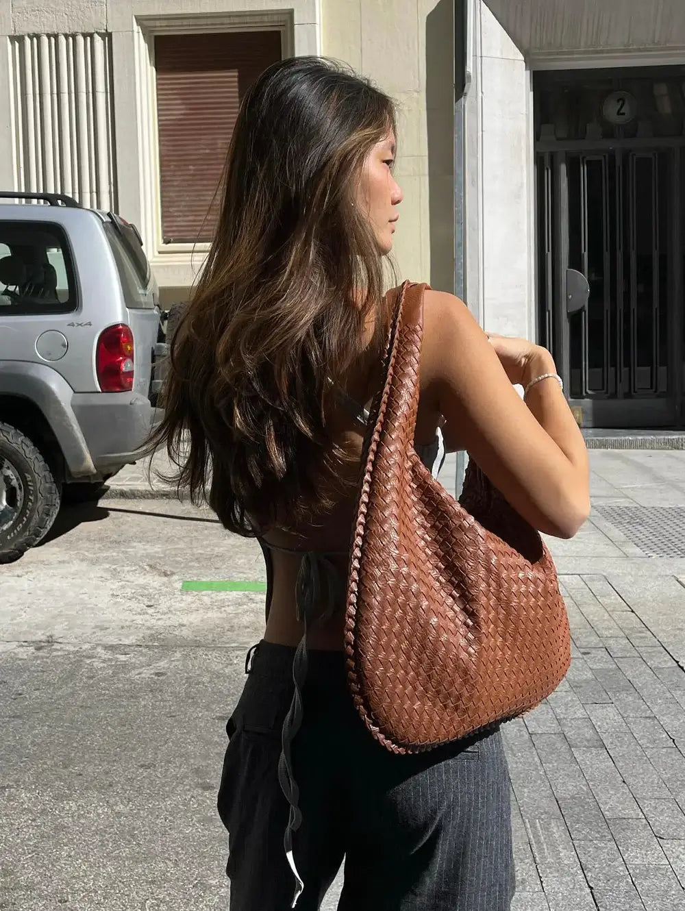 Hélène™ | Geweven tas