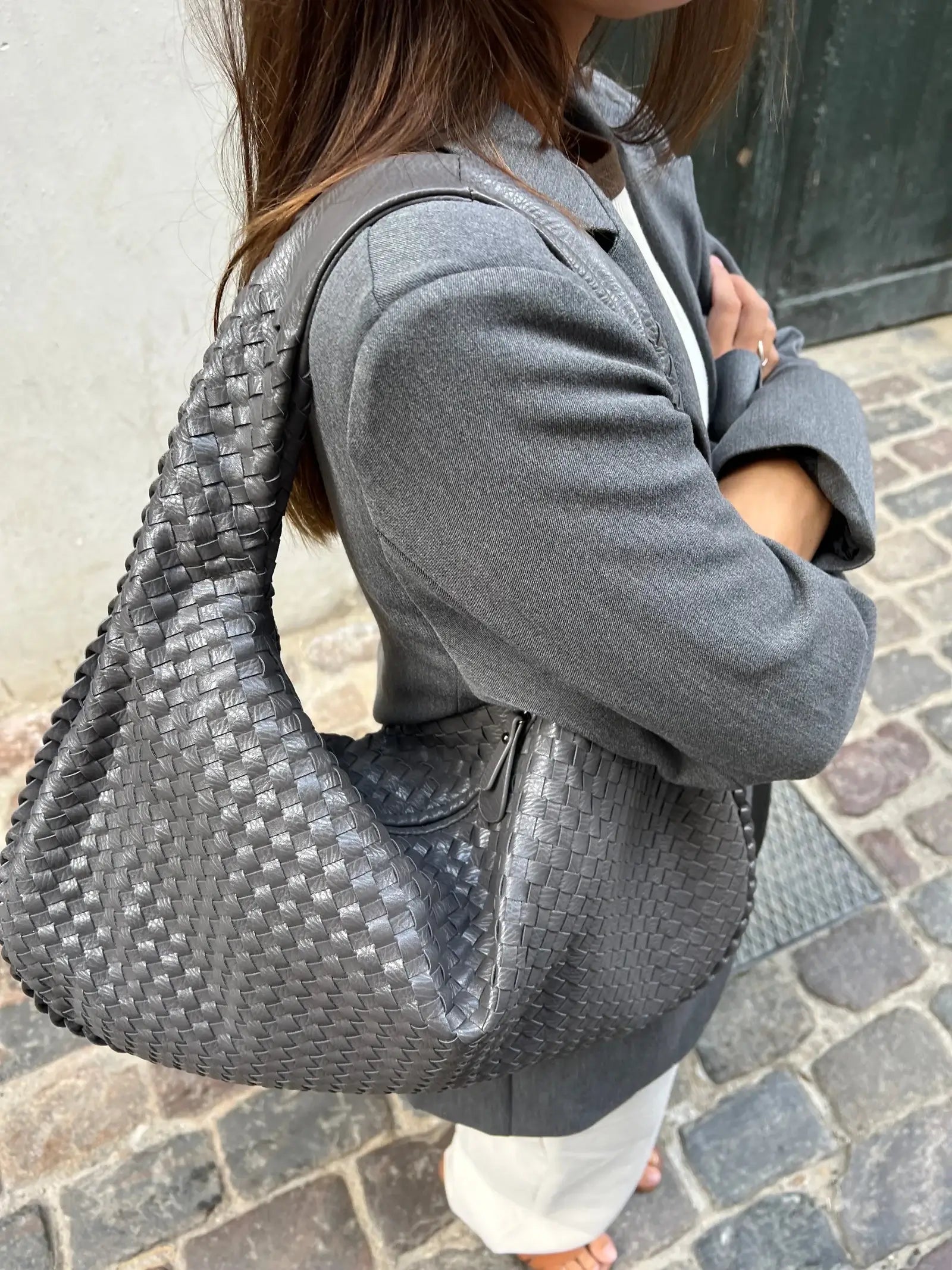 Hélène™ | Geweven tas