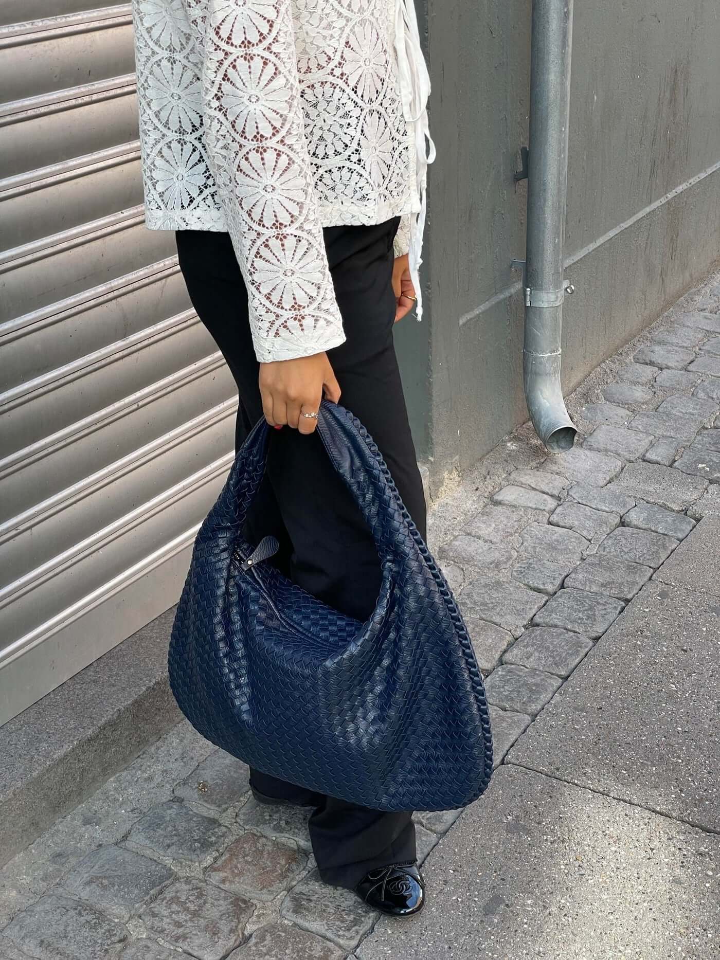 Hélène™ | Geweven tas