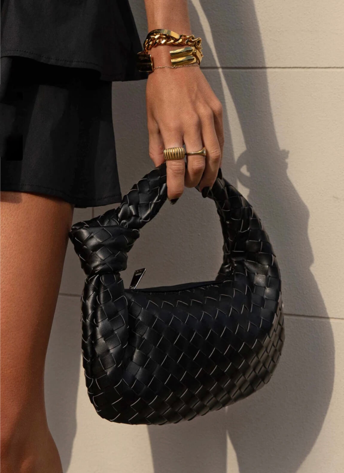 Adéle™ | Geweven mini tas