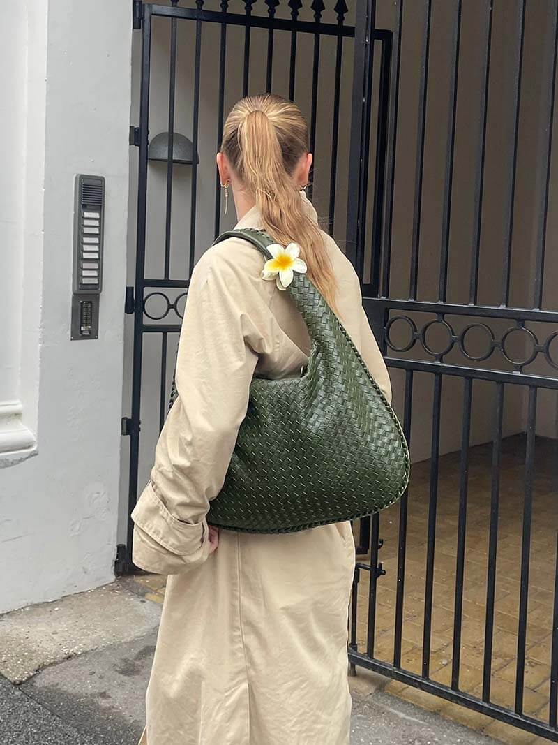 Hélène™ | Geweven tas