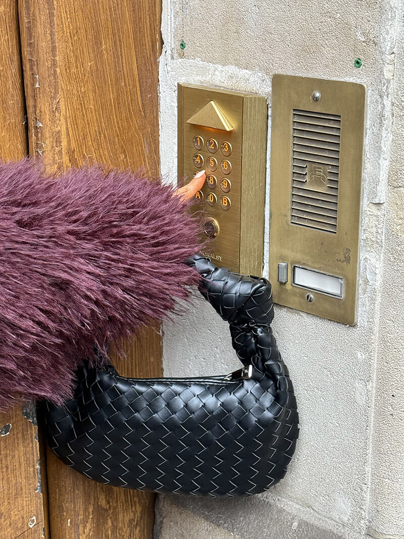 Adéle™ | Geweven mini tas